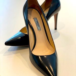 Prada black heels
